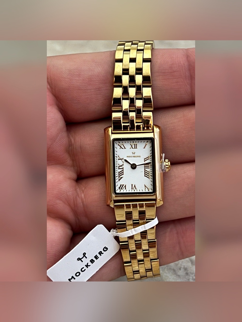 Mockberg Timeless Watch Gold Color